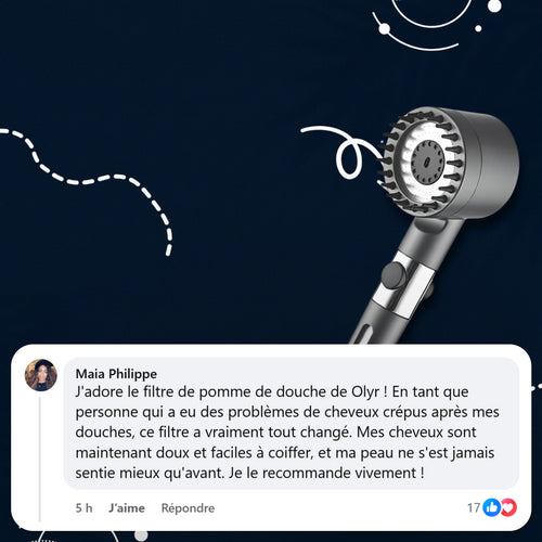 LE POMMEAU DE DOUCHE FILTRÉ™