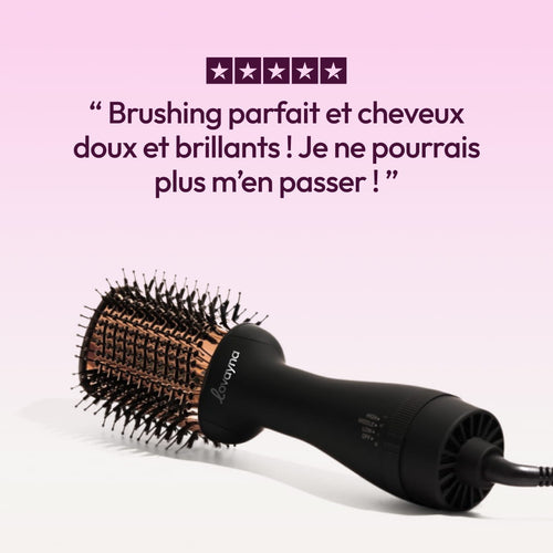 Finis les brushings plats volume salon en 5 minutes, sans effort