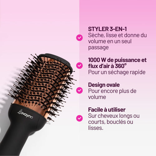 Finis les brushings plats volume salon en 5 minutes, sans effort