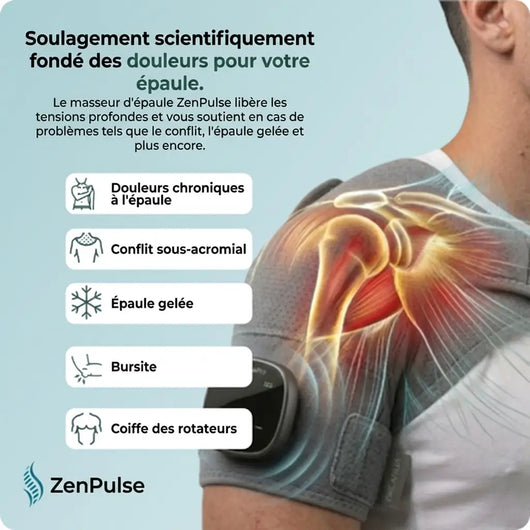 masseur d'épaules 3 en 1 ZenPulse