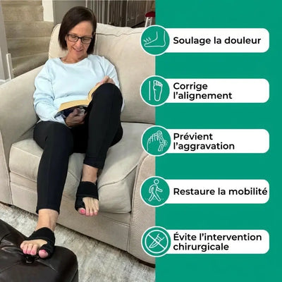 Attelle Valgux™ - Vous souffrez d'un oignon douloureux ? Soulagez la douleur sans chirurgie en seulement 20 minutes par jour !